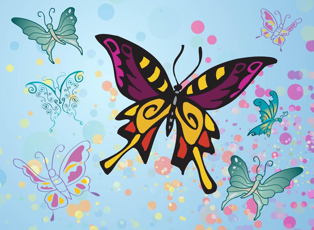 vector free download butterfly - photo #41