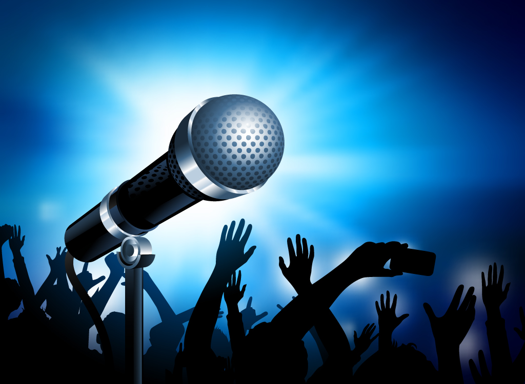 karaoke night clipart - photo #22