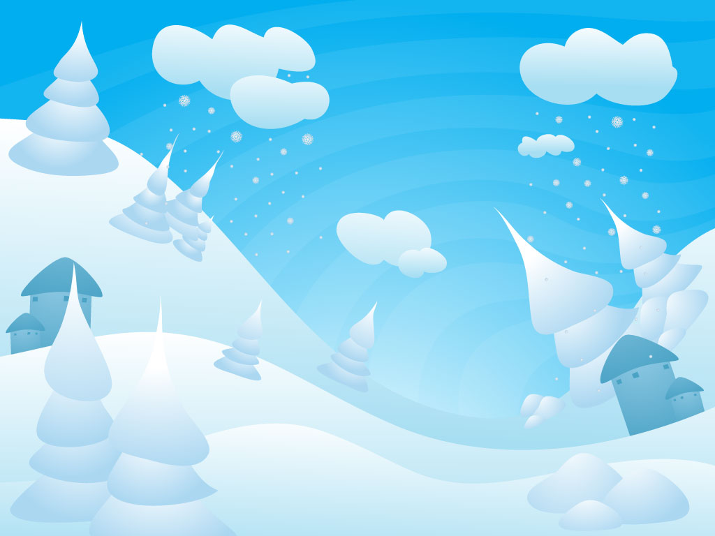 winter landscape clipart - photo #44