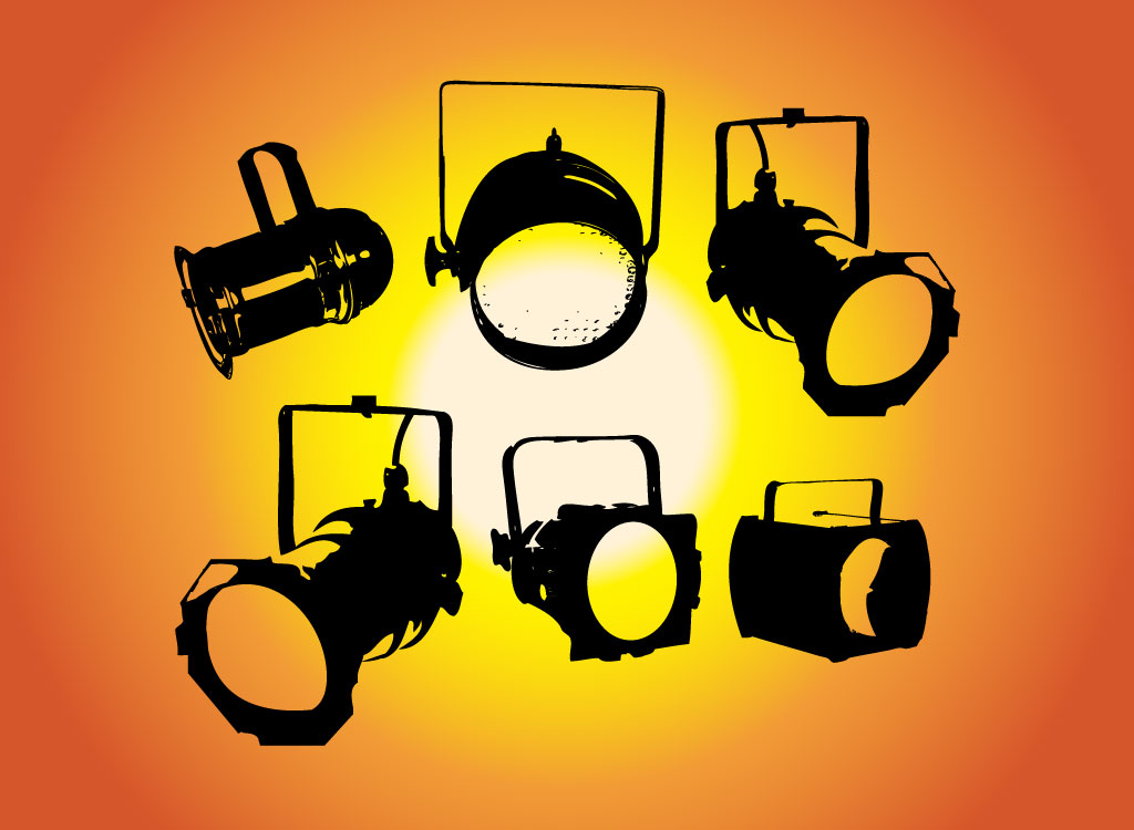 Stage Light Vector Art, Icons, and Graphics for Free Download