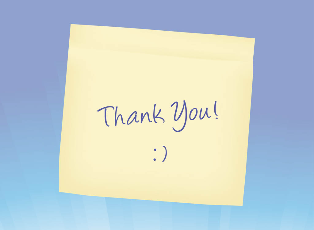 clip art thank you notes - photo #7