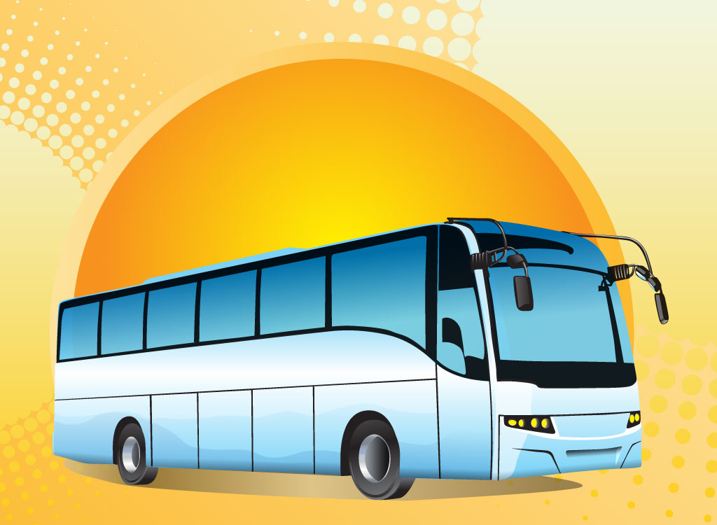 bus travel clipart - photo #28