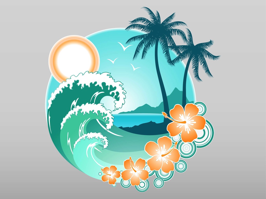 free clip art hawaiian islands - photo #37