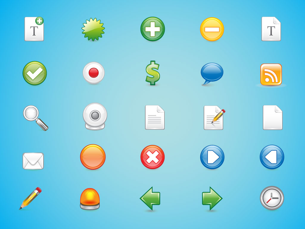 Camera Function Icons